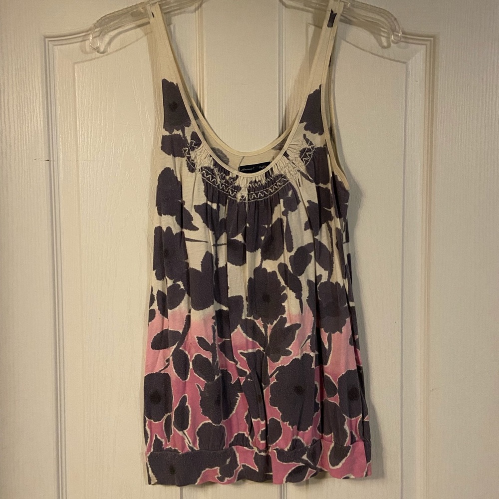 American Eagle Floral Tank